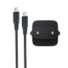 Адаптер мережевий ACEFAST PD mini GaN USB-C fast charger set A118 (P5) |1USB-C, 30W/3A| black