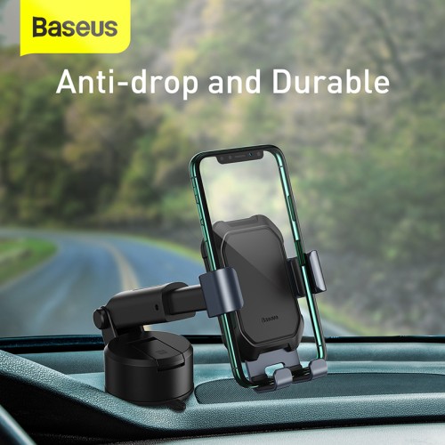 Тримач BASEUS Tank gravity car mount holder with suction base black