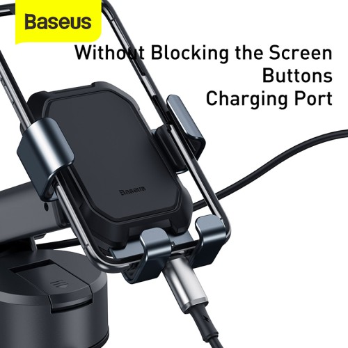 Тримач BASEUS Tank gravity car mount holder with suction base black