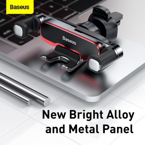 Тримач Baseus Lateral Gravity Car Mount black