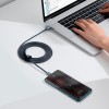 Кабель Baseus Type-C to Type-C Crystal Shine Series Fast Charging Data Cable |2m, 100W| black