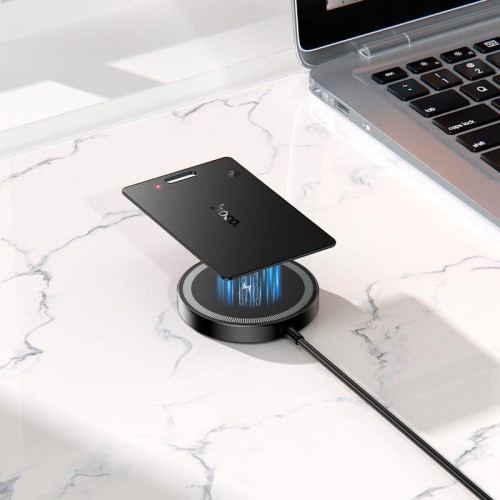 Пошуковий трекер HOCO Peregrino GOOG card type anti-lost device E97A |Google Find| black