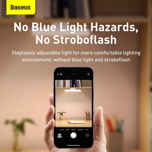 Універсальна лампа Baseus Magnetic Stepless Dimming Charging Desk Lamp Pro |5W, 1800mAh, 24h| (DGXC-02) white