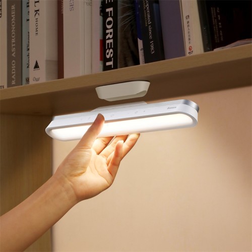 Універсальна лампа Baseus Magnetic Stepless Dimming Charging Desk Lamp Pro |5W, 1800mAh, 24h| (DGXC-02) white