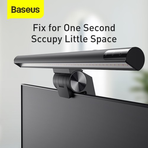 Десктоп-лампа скрінбар BASEUS i-wok Series USB Asymmetric Light source Screen Hanging Light (Youth) (DGIWK-B02) black