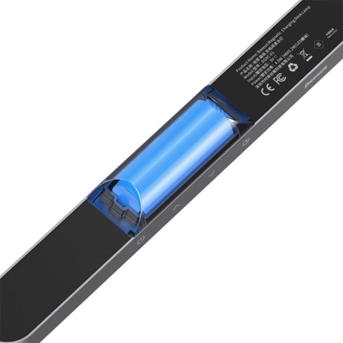 Універсальна лампа BASEUS Magnetic Stepless Dimming Charging Desk Lamp |4.5W, 1800mAh, 4-24h|  (DGXC-C0G) grey