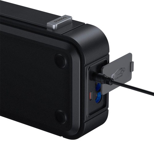 Пусковий пристрій (бустер) для авто Baseus Super Energy Mega Series Supercapacitor Car Jump Starter 3000A grey