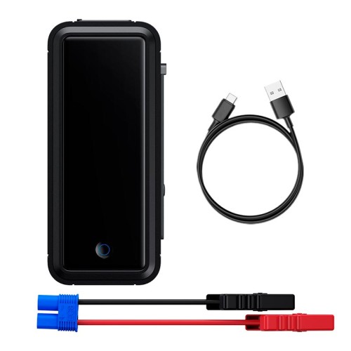 Пусковий пристрій (бустер) для авто Baseus Super Energy Mega Series Supercapacitor Car Jump Starter 3000A grey