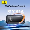 Пусковий пристрій (бустер) для авто Baseus Super Energy Mega Series Supercapacitor Car Jump Starter 3000A grey