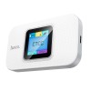 4G Портативний роутер HOCO Portable WiFi with display DQ12 (Europe Asia and Africa) |LTE, 150Mbps, 3.5h|| white