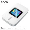 4G Портативний роутер HOCO Portable WiFi with display DQ12 (Europe Asia and Africa) |LTE, 150Mbps, 3.5h|| white