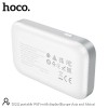 4G Портативний роутер HOCO Portable WiFi with display DQ12 (Europe Asia and Africa) |LTE, 150Mbps, 3.5h|| white