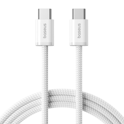 Кабель Baseus Dynamic 4 Fast Charging Data Cable USB-C to USB-C |100W, 1m| white