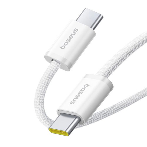 Кабель Baseus Dynamic 4 Fast Charging Data Cable USB-C to USB-C |100W, 1m| white