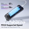 Кабель Baseus Dynamic 4 Fast Charging Data Cable USB-C to USB-C |100W, 1m| white