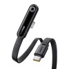 Кабель Baseus MVP 3 Fast Charging Cable USB-C to USB-C |100W, 1m| black