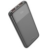 УМБ HOCO Fast fully compatible power bank with digital display J121 10000mAh)1C/2A, 22.5W/3A, PD/QC| black