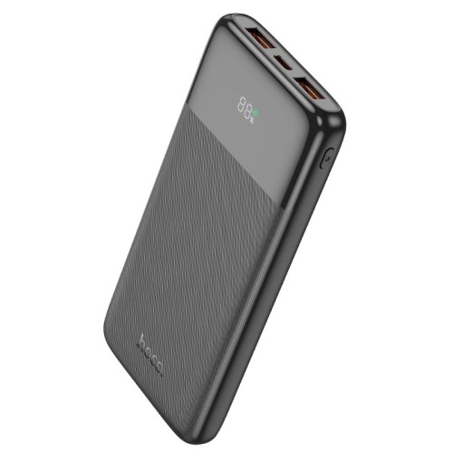 УМБ HOCO Fast fully compatible power bank with digital display J121 10000mAh)1C/2A, 22.5W/3A, PD/QC| black