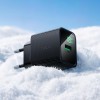 Адаптер мережевий HOCO Excellent single port charger with digital display CS81A |1USB, QC, 18W/3A| black