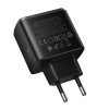 Адаптер мережевий HOCO Upgrade charger C158A |1USB/1Type-C, 45W/3A, PD/QC| black