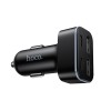 Адаптер автомобільний HOCO Barry four-port car charger Z63 |2USB/2Type-C, 15W/3A| black