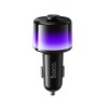 Адаптер автомобільний HOCO Path 42W car BT FM transmitter E166 |BT6.0, 1A/1C, PD30W| black