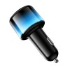 Адаптер автомобільний HOCO Vivido 24W car charger Z69 |2C/2A, 12W|/2.4A| black