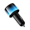 Адаптер автомобільний HOCO Vivido PD37W car charger with digital display Z69A |2C/1A, PD25W/3A| black