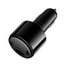 Адаптер автомобільний HOCO Vivido PD37W car charger with digital display Z69A |2C/1A, PD25W/3A| black