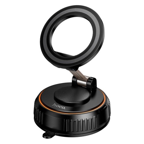 Тримач HOCO Journey magnetic car holder with suction cup H105 (multi-scene)  |4.5-7"| black-orange