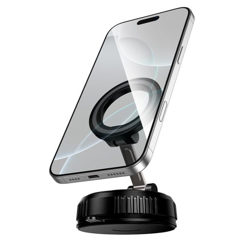 Тримач HOCO Journey magnetic car holder with suction cup H105 (multi-scene)  |4.5-7"| black-orange