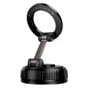 Тримач HOCO Journey magnetic car holder with suction cup H105 (multi-scene)  |4.5-7"| black-orange