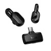Мікрофон HOCO Ice hidden wireless microphone Type-C L27 |ENC, 70/400mAh, 65dB, 5-6h| black