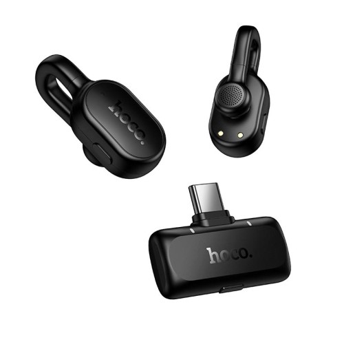 Мікрофон HOCO Ice hidden wireless microphone Type-C L27 |ENC, 70/400mAh, 65dB, 5-6h| black