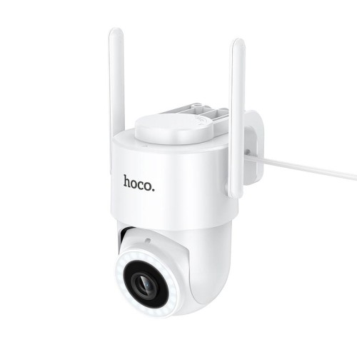 Камера відеоспостереження HOCO outdoor monocular PTZ HD camera D10 |2.4Ghz, 2MP, IP65, App) white