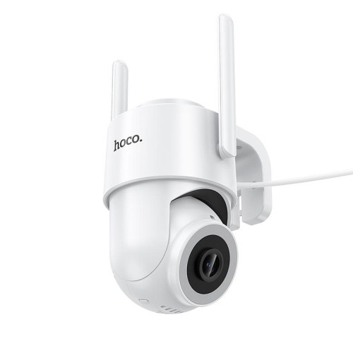 Камера відеоспостереження HOCO outdoor monocular PTZ HD camera D10 |2.4Ghz, 2MP, IP65, App) white