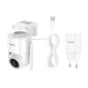Камера відеоспостереження HOCO outdoor monocular PTZ HD camera D10 |2.4Ghz, 2MP, IP65, App) white