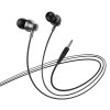 Навушники сетевой HOCO Mia universal earphones with microphone M119 black