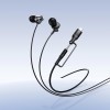 Навушники сетевой HOCO Mia 2-in-1 3.5/Type-C universal digital earphones with microphone M119A black