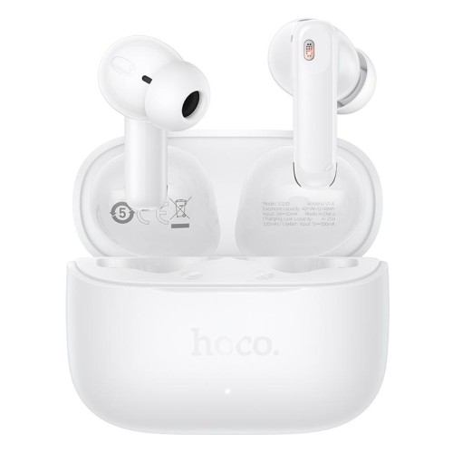Навушники сетевой HOCO Eufonia true wireless BT headset EQ30 |BT6.0, 40/300mAh, 7h| white
