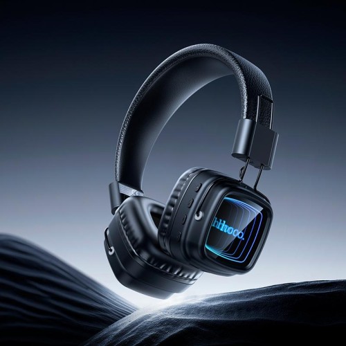 Навушники сетевой HOCO W72 Earl Ⅲ abyss mirror BT headphones |BT6.0/AUX, 25h| black