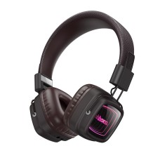Навушники сетевой HOCO W72 Earl Ⅲ abyss mirror BT headphones |BT6.0/AUX, 25h| brown
