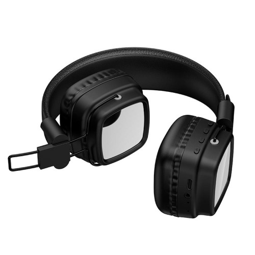 Навушники сетевой HOCO W72 Earl Ⅲ abyss mirror BT headphones |BT6.0/AUX, 25h| brown