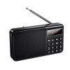 Портативний радіоприймач HOCO Portable radio HI50 |AM/FM, USB/TF/BT5.3, 5W| black