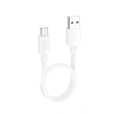 Кабель HOCO Type-C Hyper charging data cable X96 |0.25M, 27W/3A| white