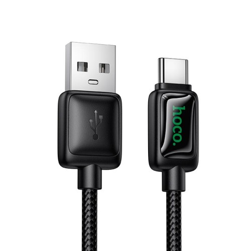 Кабель HOCO Type-C Mundo charging data cable U146 |1.2m, 3A, 36W| black