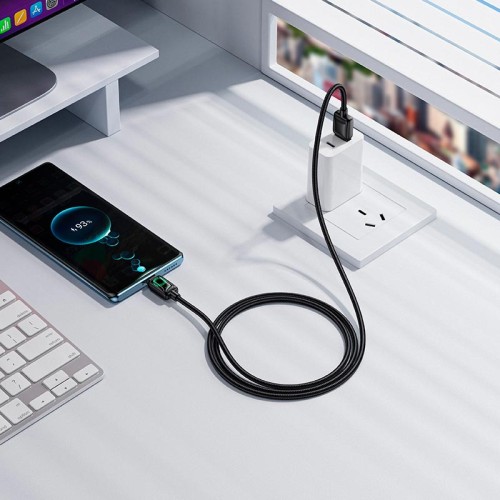 Кабель HOCO Type-C Mundo charging data cable U146 |1.2m, 3A, 36W| black