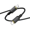 Кабель HOCO C to C Benefit charging data cable X128 |1m, 60W| black