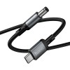 Кабель HOCO X129 Advantage charging cable Type-C to DC5.5 |1m, 12V/1A| black