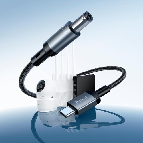Кабель HOCO X129 Advantage charging cable Type-C to DC5.5 |1m, 12V/1A| black